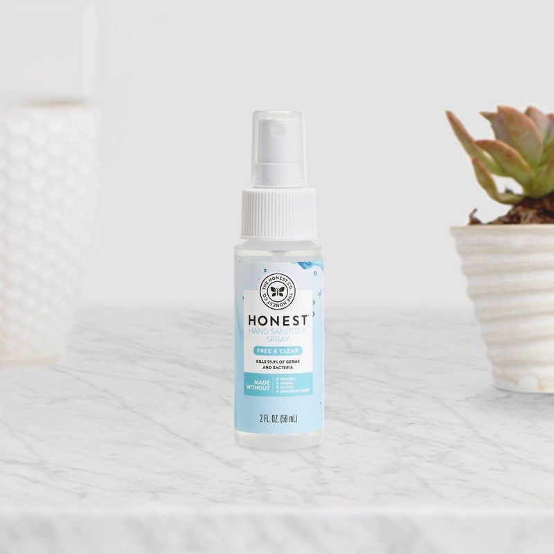 The Honest Company Free & Clear Hand Sanitizer - 4ct/2 fl oz each