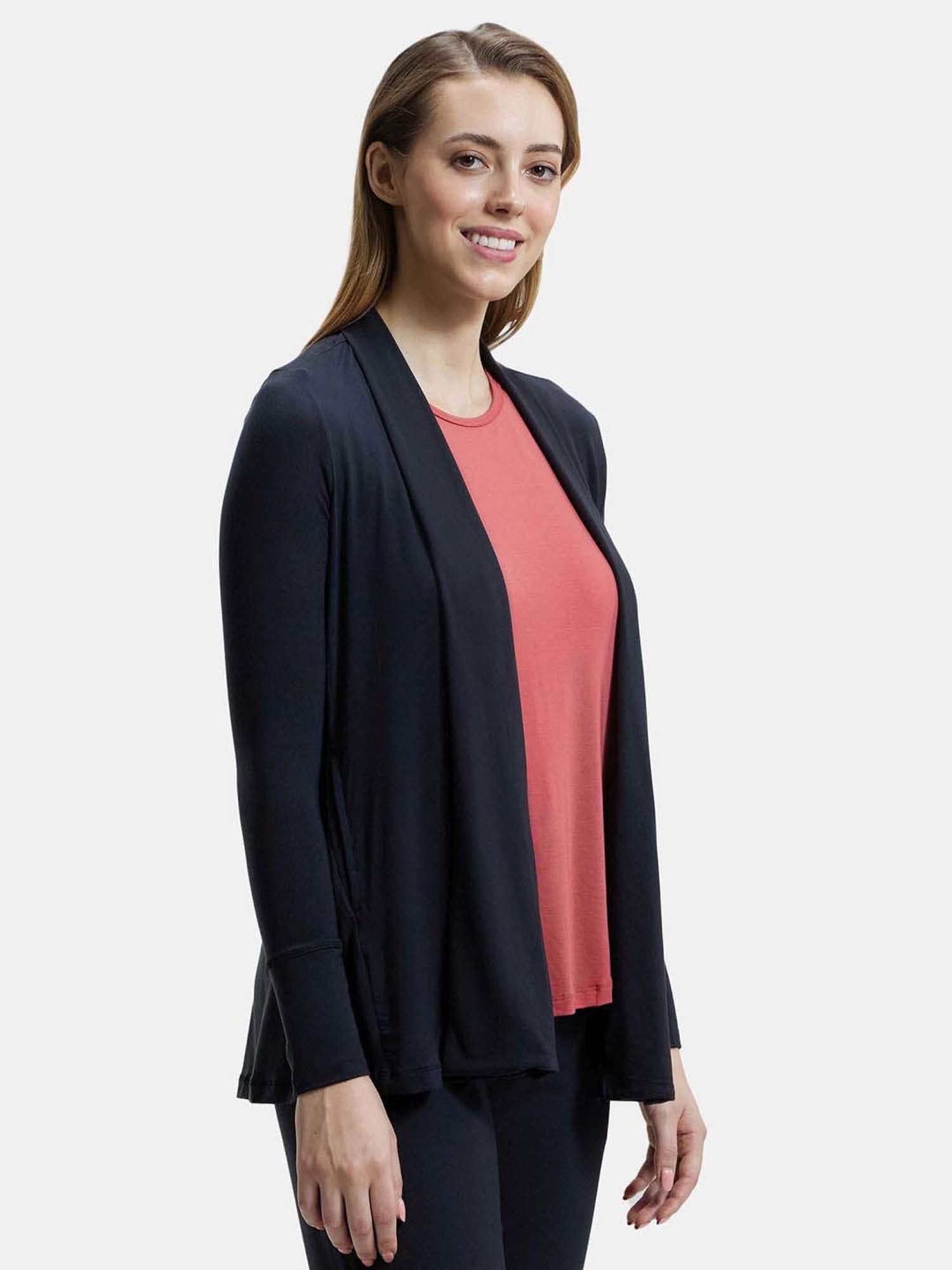 Jockey Black Plain Shrug
