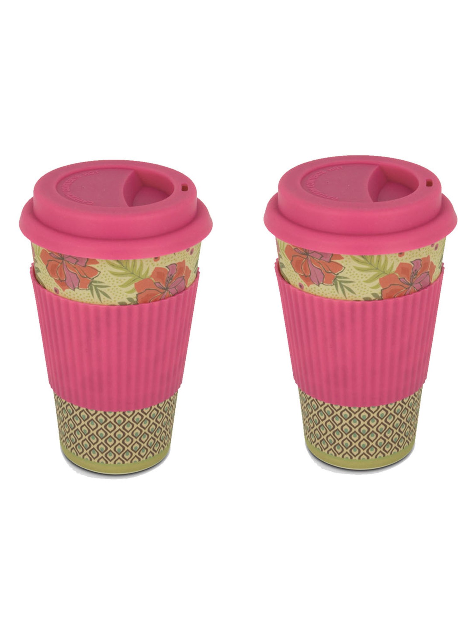 Freelance Pink Bamboo Set of 1 Mugs