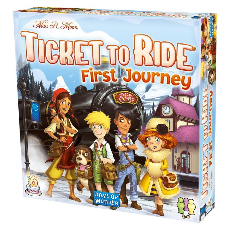 Ticket to Ride: Europe: First Journey Board Game