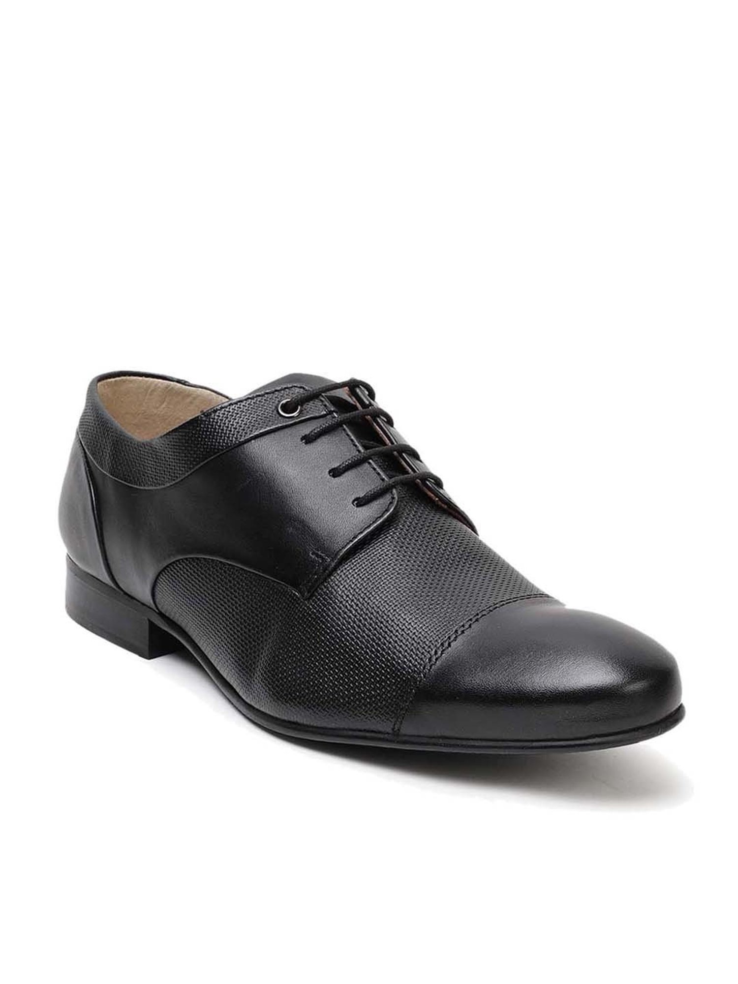 Gabicci Men's Black Derby Shoes