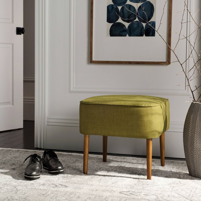 Juneau Demilune Accent Bench Brown - Treasure Trove Accents