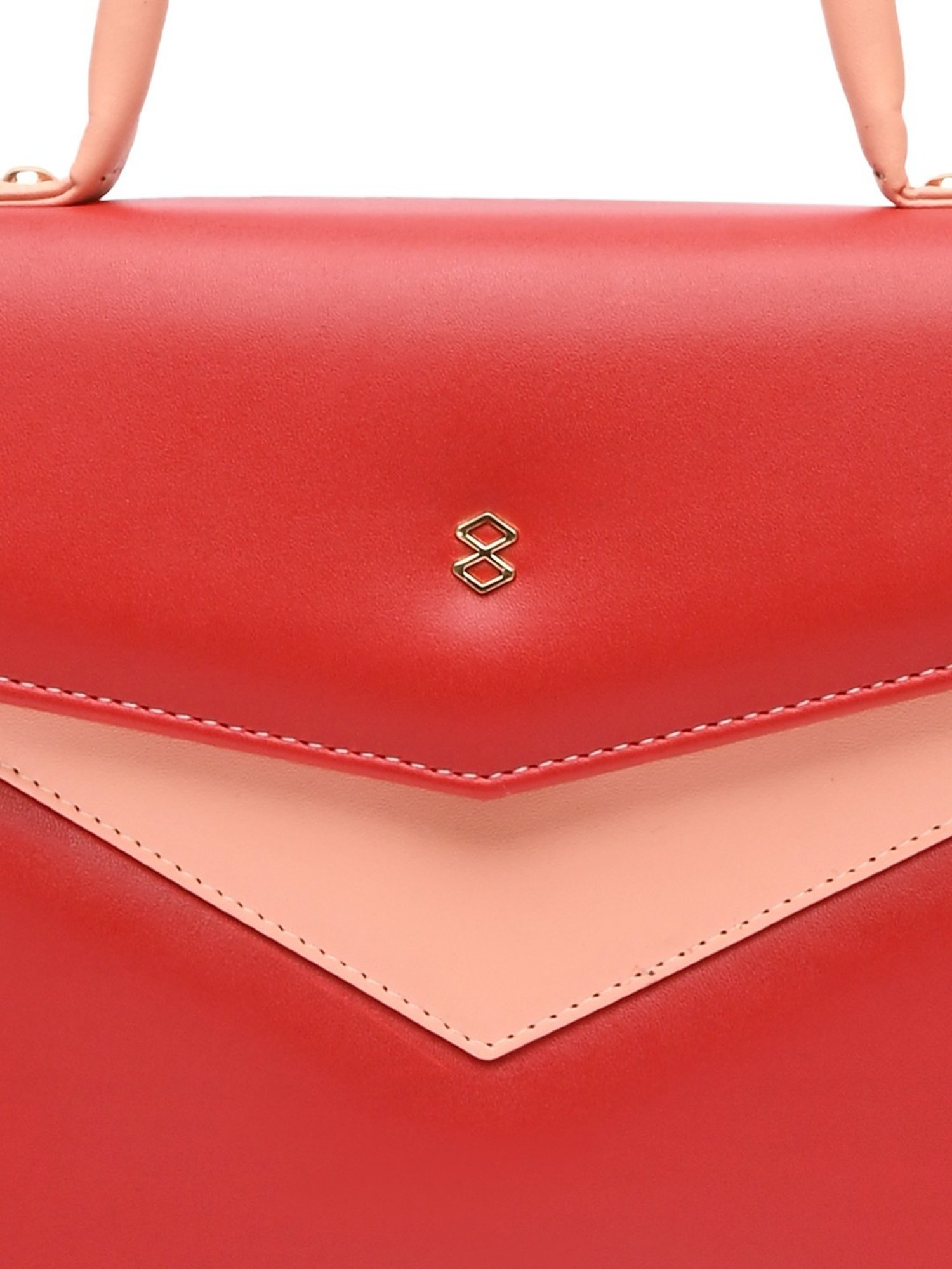 Favore Tan Solid Medium Satchels