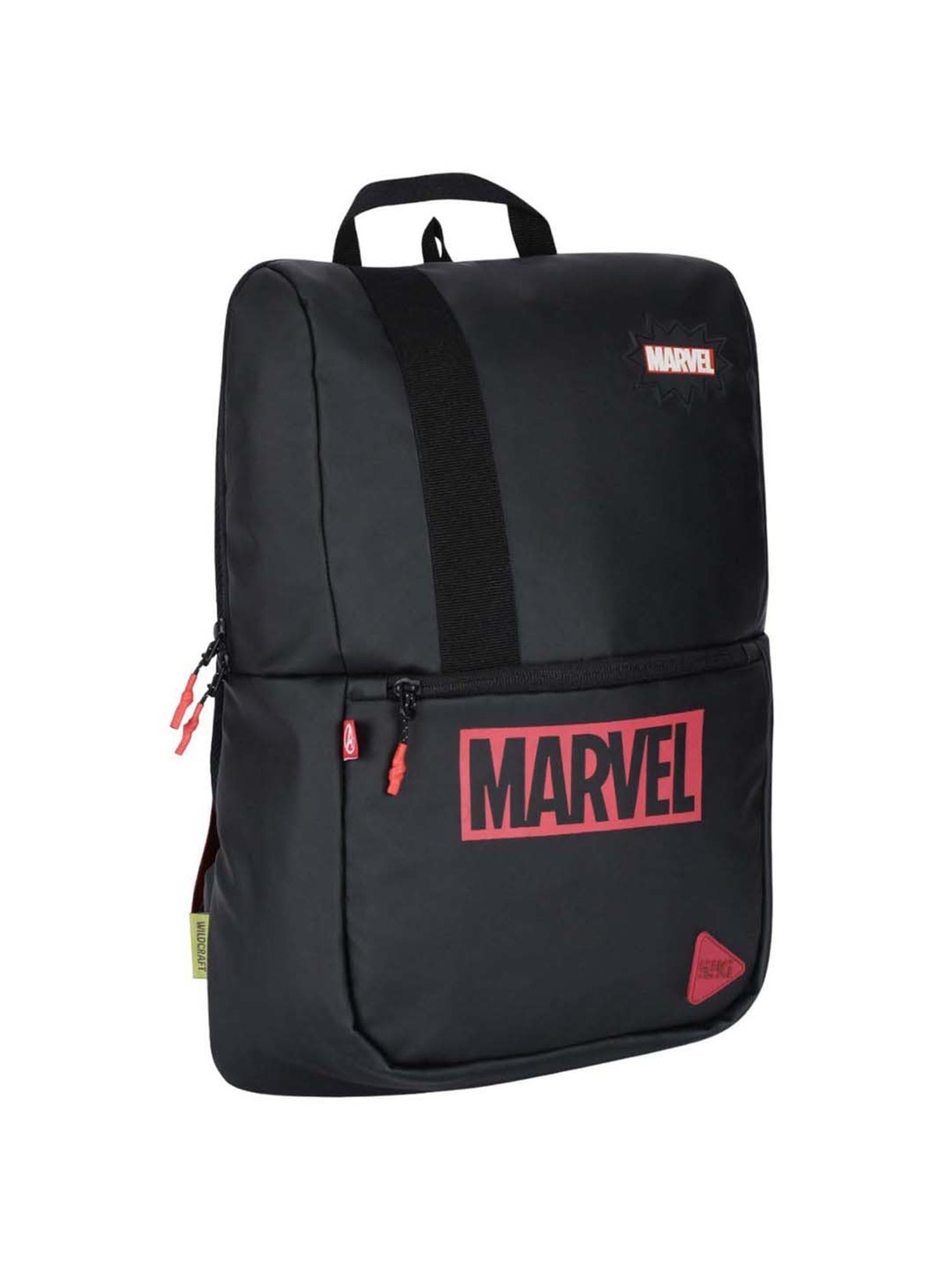Wiki Tope Marvel 20 Ltrs Black Medium Backpack