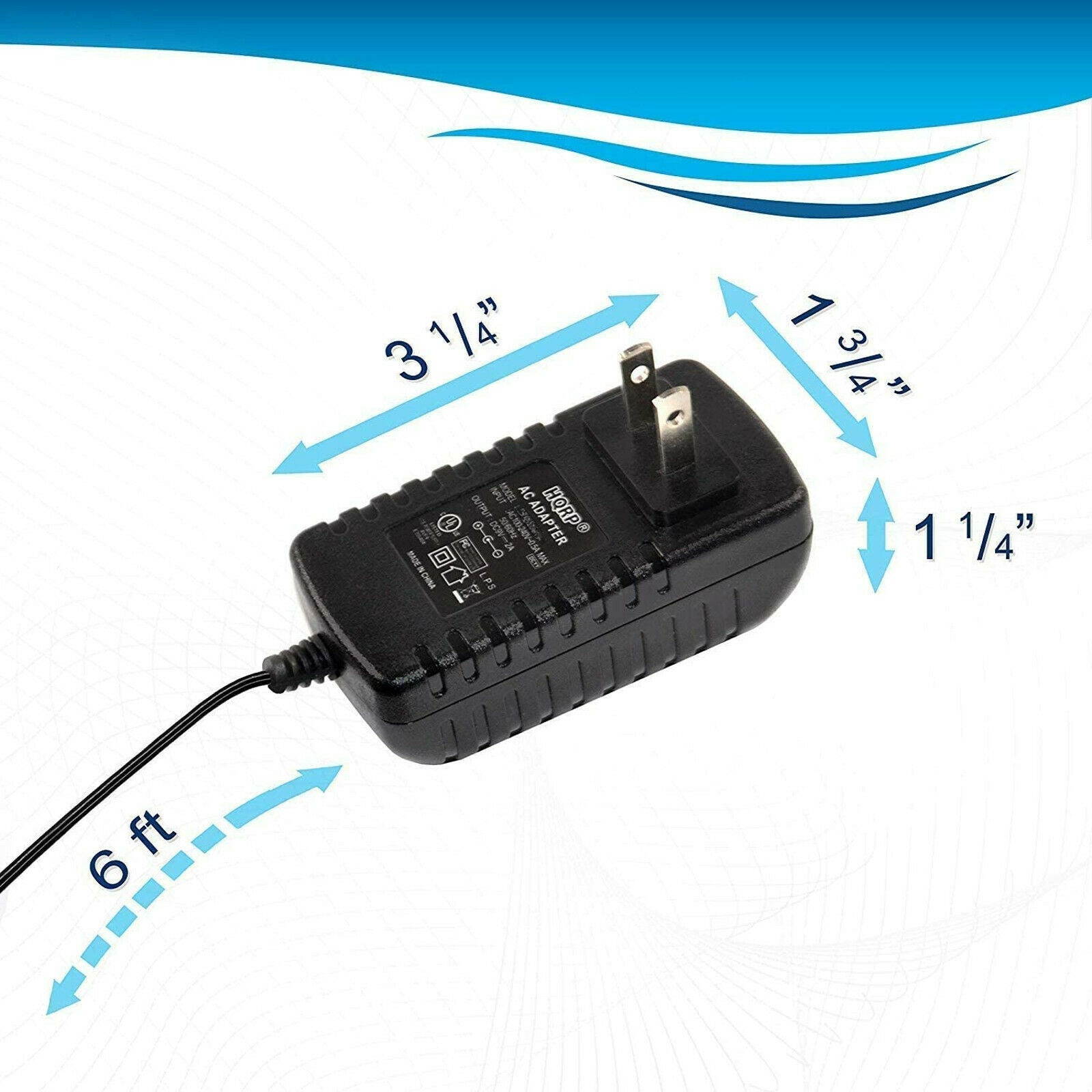 AC Power Adapter for Sangean PR-D7 WR-22 WR-22WL AM FM Radio Receiver, DCT120050