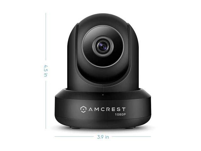 Amcrest ProHD 1080P WiFi Camera 2MP (1920TVL) Indoor Pan/Tilt Security Wireless IP Camera IP2M-841B (Black)