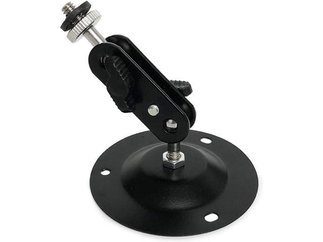 Projector Mount for Ceiling or Wal Thick Spray Paint Black Universal Monitoring Indoor Bracket Camera Hoisting Wall Mount Bracket(4  Pcs)