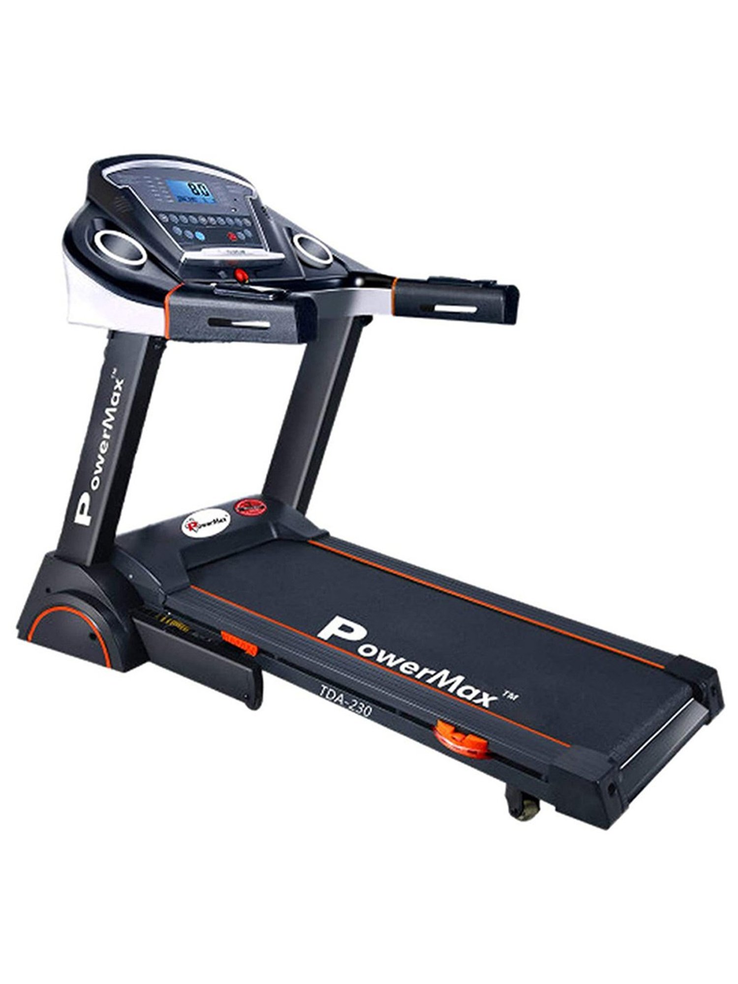 PowerMax Fitness TDA-230 4HP Peak Treadmill (Black)