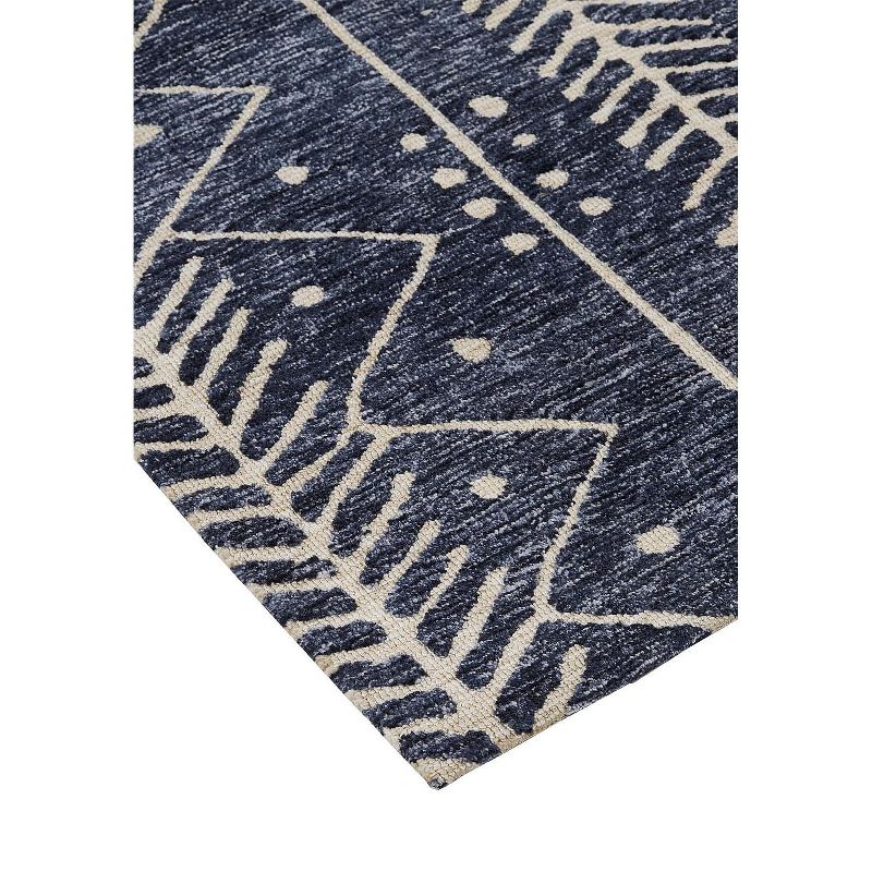 8'x10' Rectangle Loomed Mosaic Design Area Rug Blue - Feizy