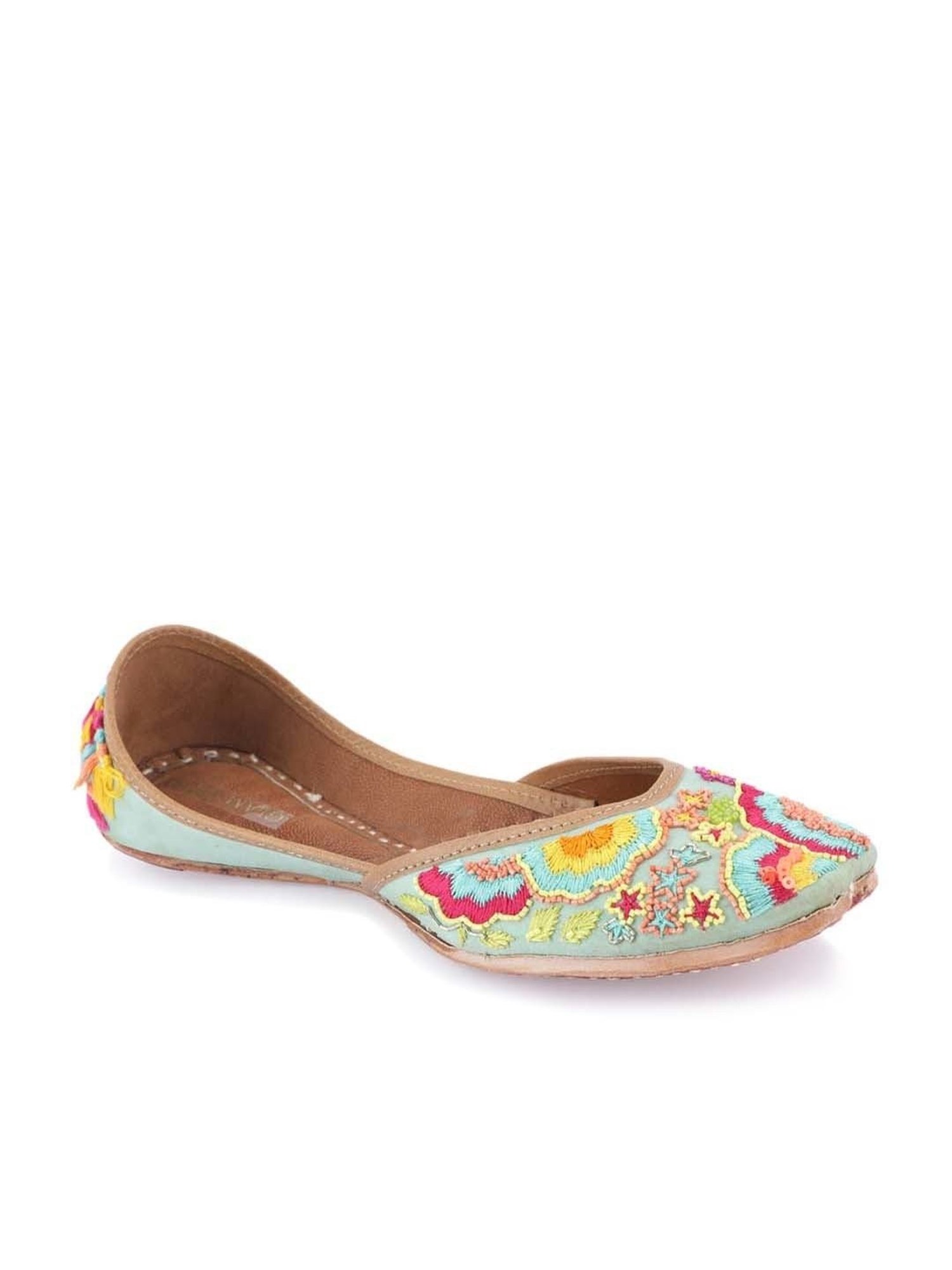 Glam Story Women's Multicolor Ethnic Juttis