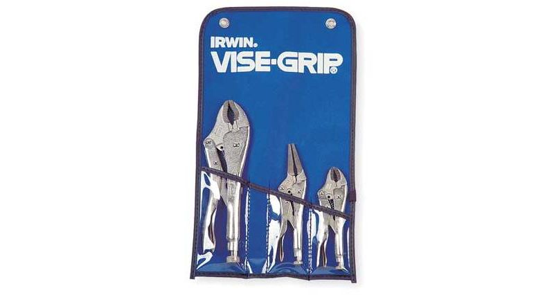 IRWIN VISE-GRIP 73 Locking Pliers Set,Plain Grip