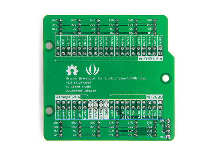 1pc Grove Breakout for LinkIt Smart 7688 Duo