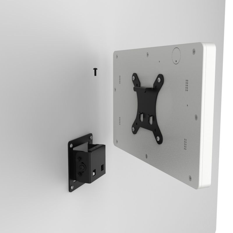 VidaMount White Enclosure and Tilting VESA Slim Wall Mount [Bundle] compatible with Samsung Galaxy Tab A 10.5