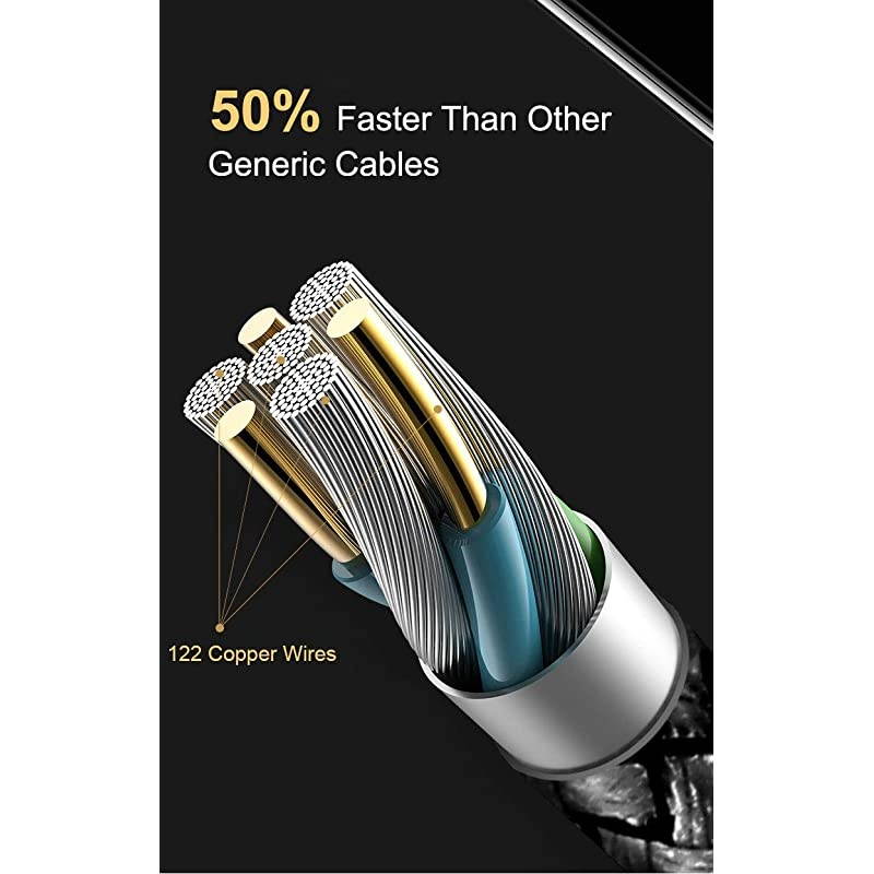 ChargeSync Cable wLED  1 Foot Data Cable Fast Charging and Sync Charger for iPhone XsXS MaxXRX 88 Plus 7 Plus 6S6 PlusSE iPad Pro Air Mini 234 iPod Touch 56 30cm