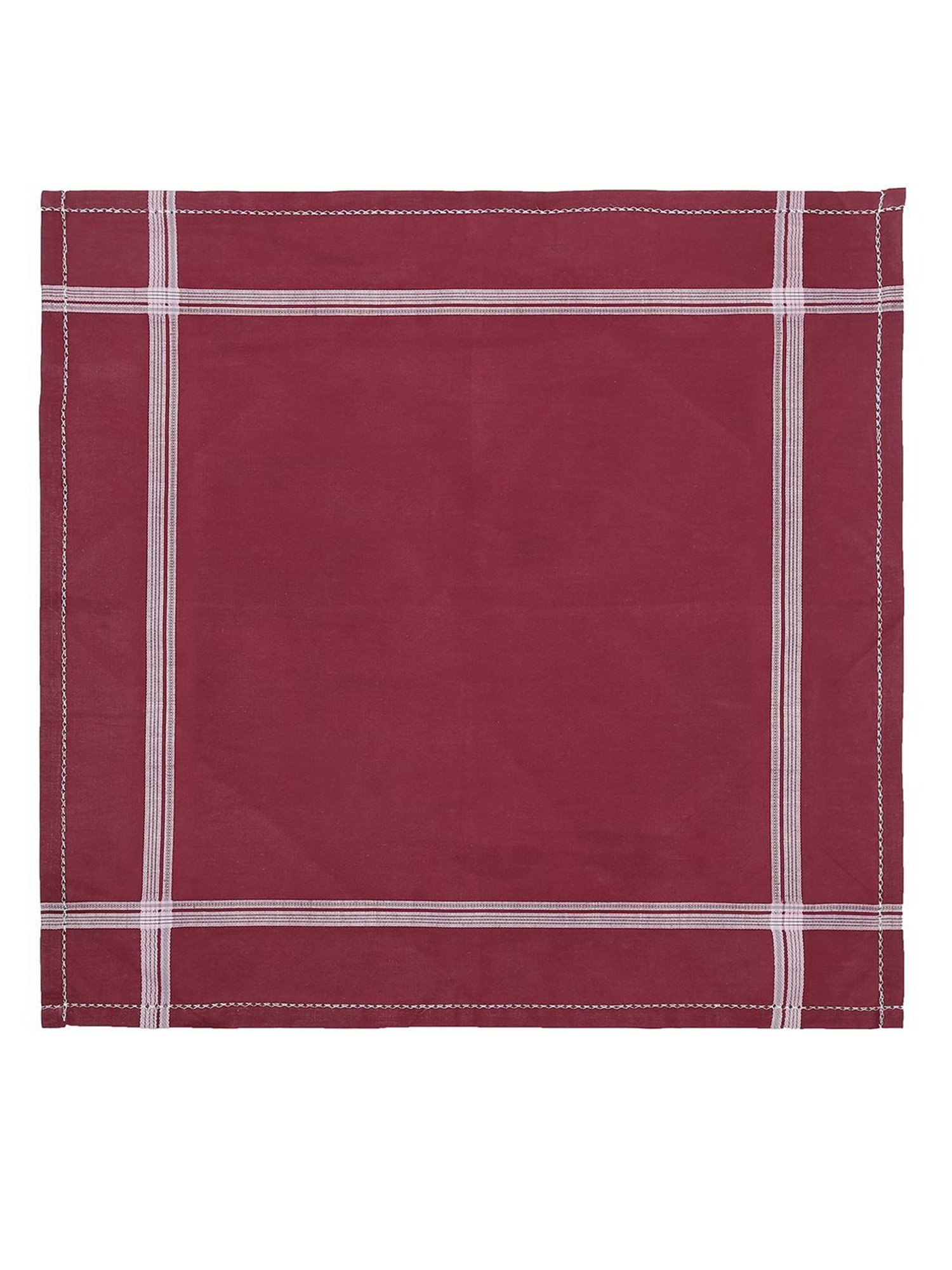 Crusset Multicolor Cotton Handkerchief - Pack of 6