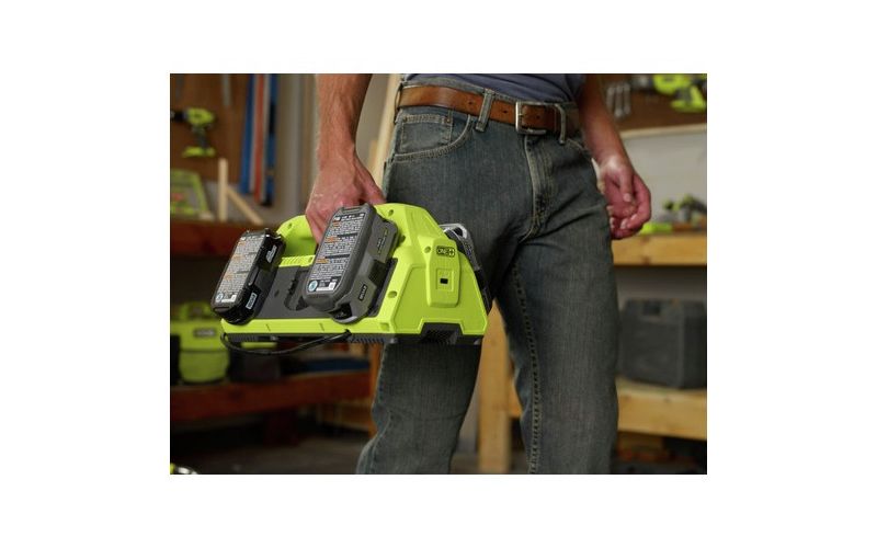 Ryobi ZRP135 Ryobi 18-Volt ONE Plus 6-Port Super Charger