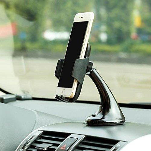 Premium Car Mount Holder Dash Windshield Cradle Window Rotating Dock Suction Compatible with LG V40 ThinQ