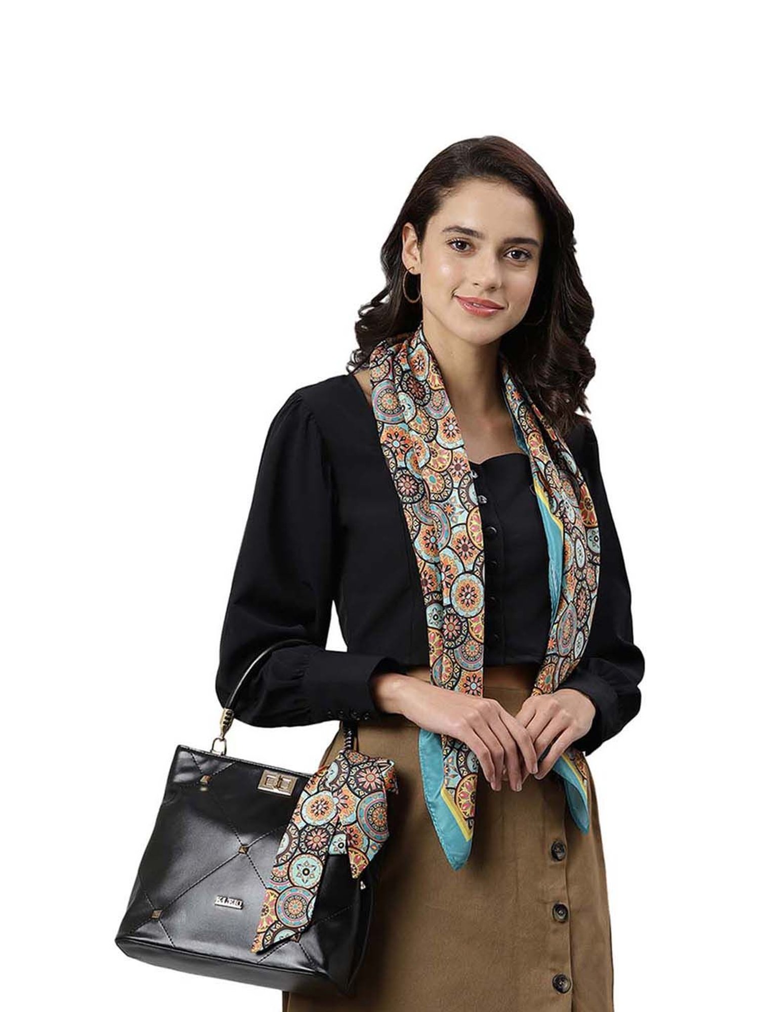 Under Armour Black Polyester Hijab - Extra Small