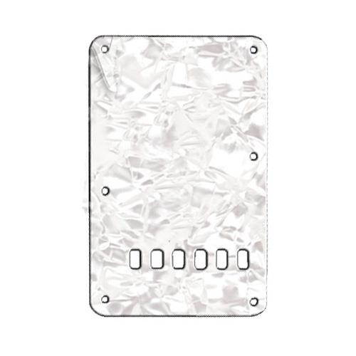 WD Stratocaster 3 Ply White Pearl Backplate