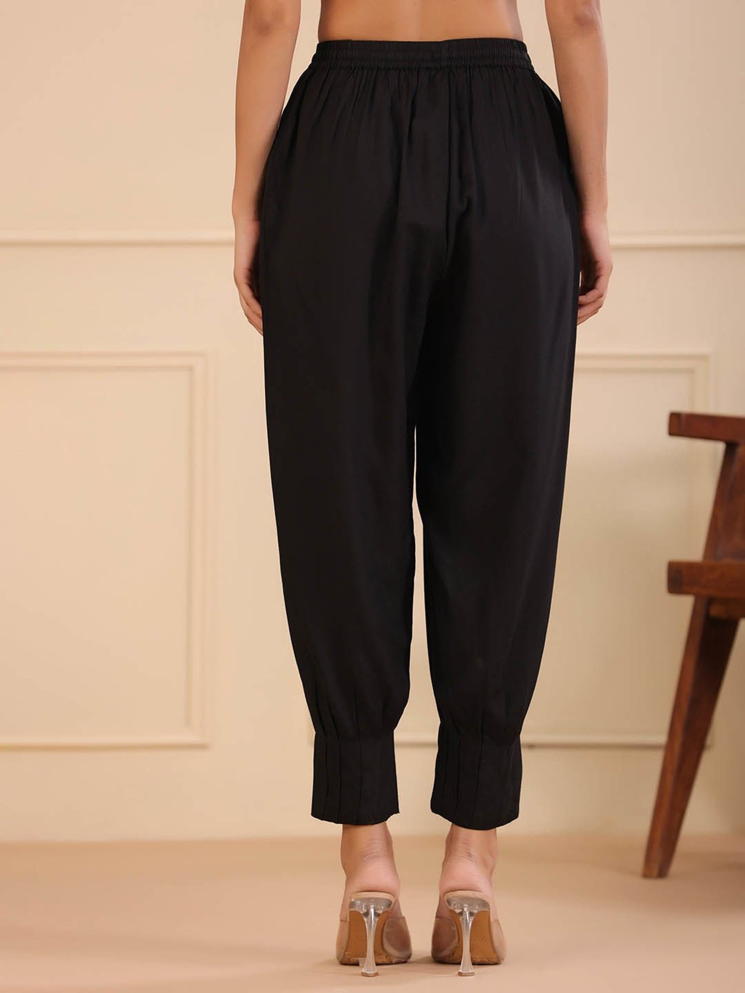 Rain and Rainbow Black Salwar