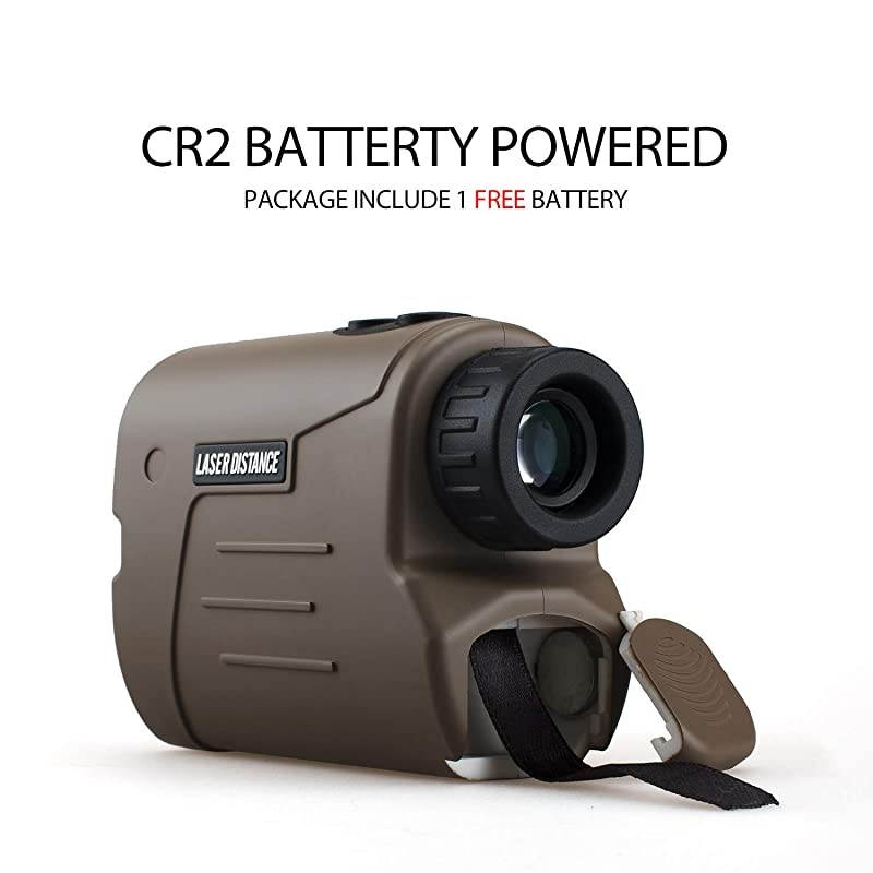 Vpro Laser Golf Hunting Rangefinder 1200 Yard 6X Magnification Laser Range Finder with Pin-Seeker Flag-Lock