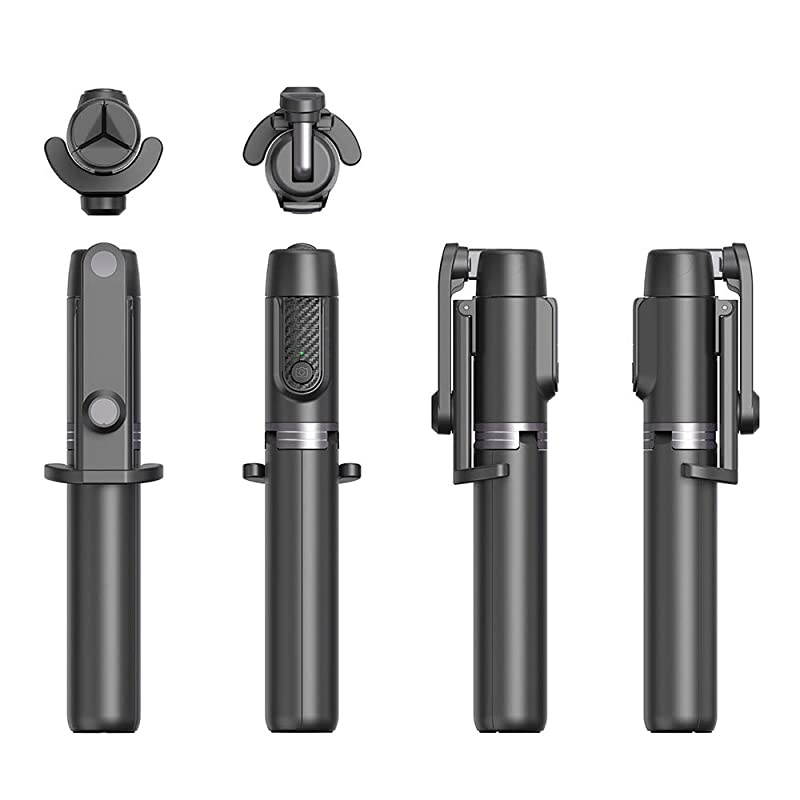 Selfie Stick Tripod Bluetooth Selfie Stick  Mini Pocket Selfie Stick Scalable Integrated Design with Wireless Remote Control for iPhone Xs MAXXRXSX 88 Plus 77 Plus 6s 6 Ga
