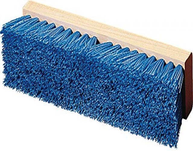 Carlisle 36193P14 Flo-Pac 10" Polypropylene Deck Scrub 10" - Blue