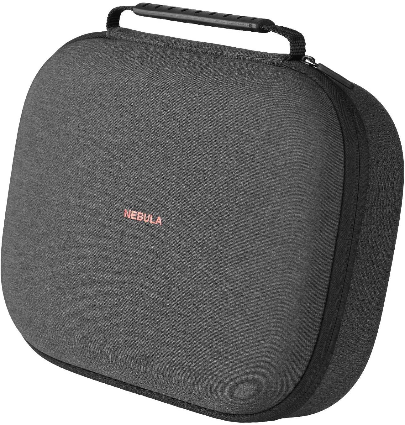 Nebula Solar/Solar Portable Official Carry Case, Nebula by Anker, Polyurethane Leather, Soft Ethylene-Vinyl Acetate Material, Splash-Resistance, Premium Protection Projector Travel Case