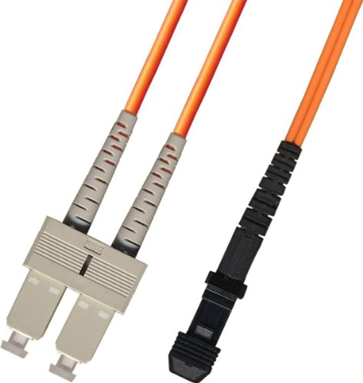 100m multimode duplex fiber optic cable (50/125) - sc to mtrj
