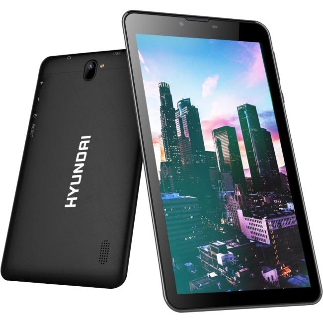 Hyundai Koral 7M3, 7" 1024*600 IPS, 3G, 1GB, 8GB, Camera 2/2MP Grey - LCD Display: 7" IPS display 1024*600, Touch Panel: Multi touch capacitive touch panel, CPU: Media Tech MTK8321, GPU: Mai