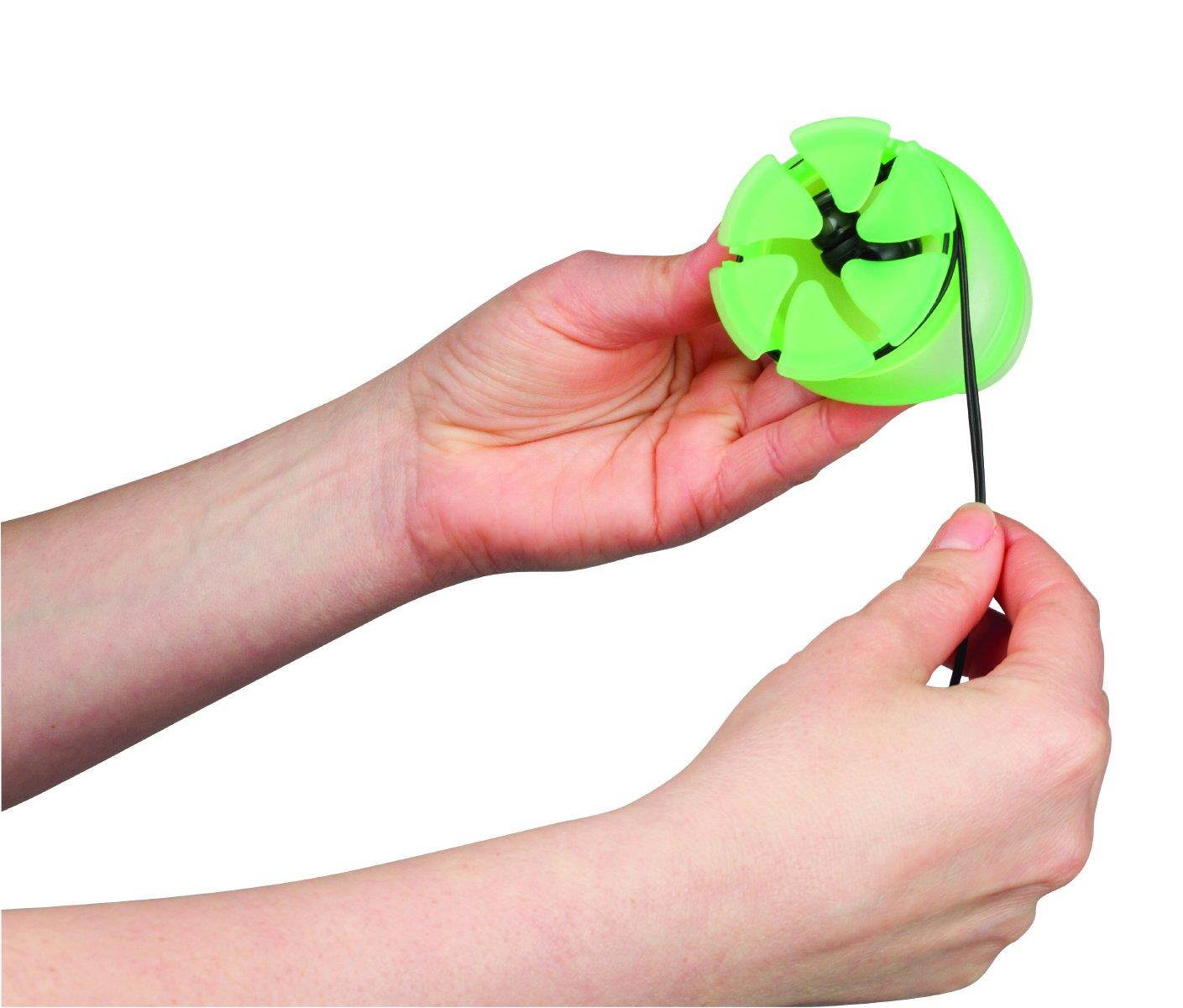 Digital Innovations The Nest &ndash; Tangle-Free Earphone / Earbud Case, Durable and Compact Storage System, Green (4100900)