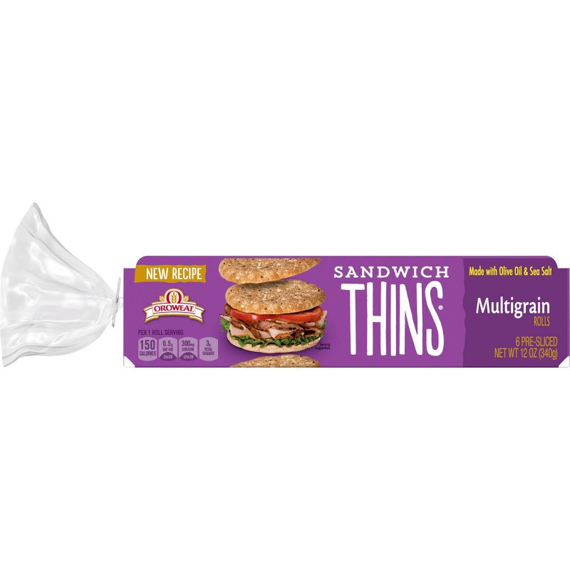 Oroweat Multigrain Sandwich Thins - 12oz