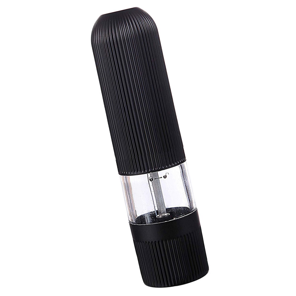 1 Pc Portable Coffee Mill Dust-proof Pepper Grinder without Battery (Black)