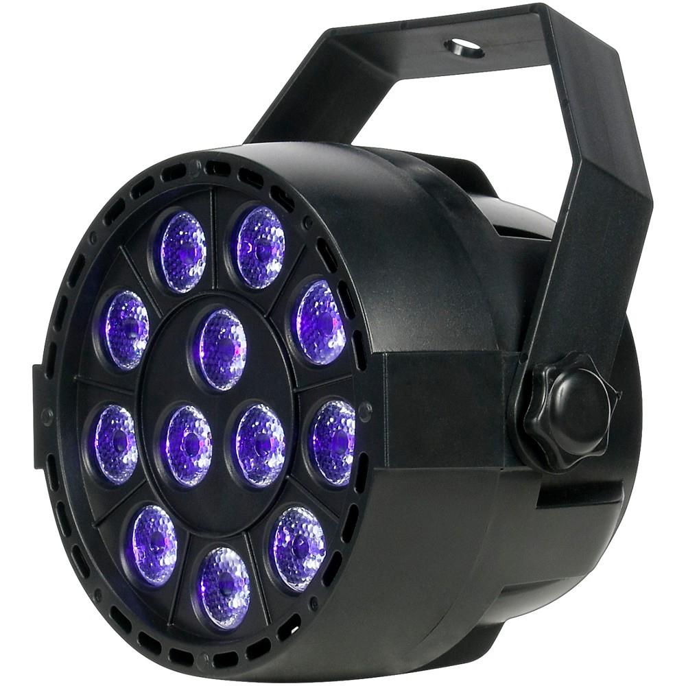 Eliminator Lighting Mini PAR UV LED Black Light Black