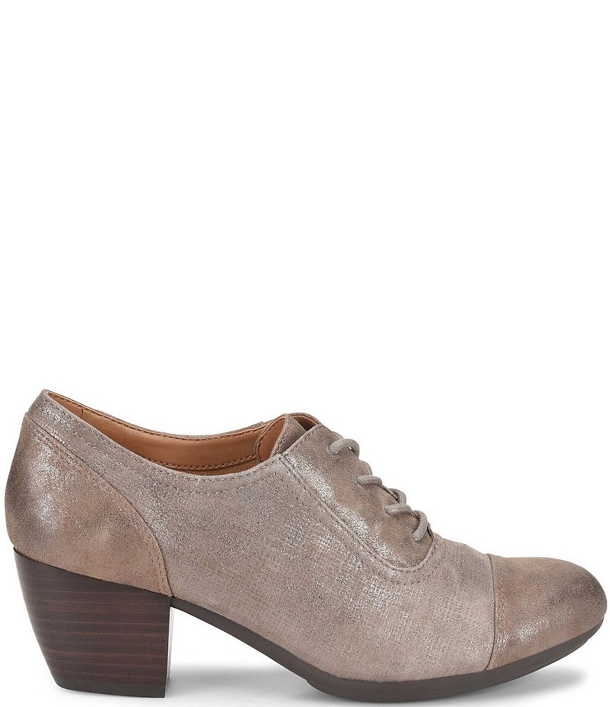 SAS Siesta Leather Wedge Oxford