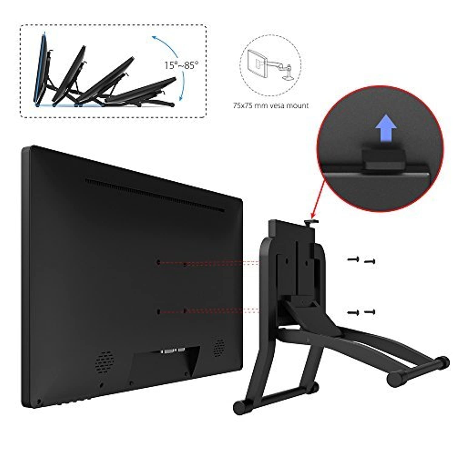 XP-PEN Artist22 Pro Drawing Pen Display 21.5 Inch Graphics Monitor 1920x1080 FHD Digital Drawing Monitor with Adjustable Stand and PN02S Stylus (8192 Pressure Sensitivity) (Artist22pro)