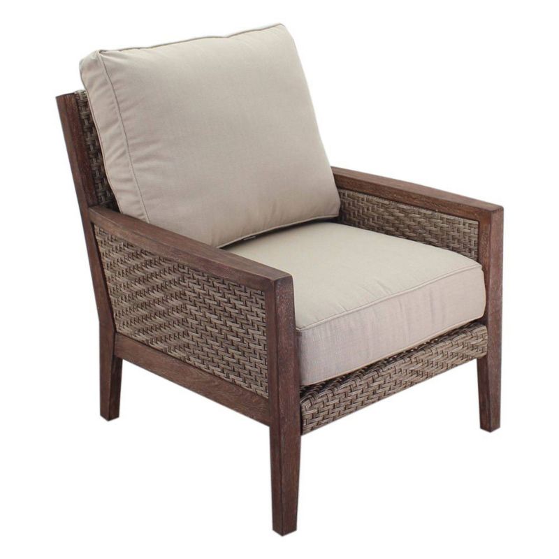 Buena Vista Club Chair - Brown - Courtyard Casual