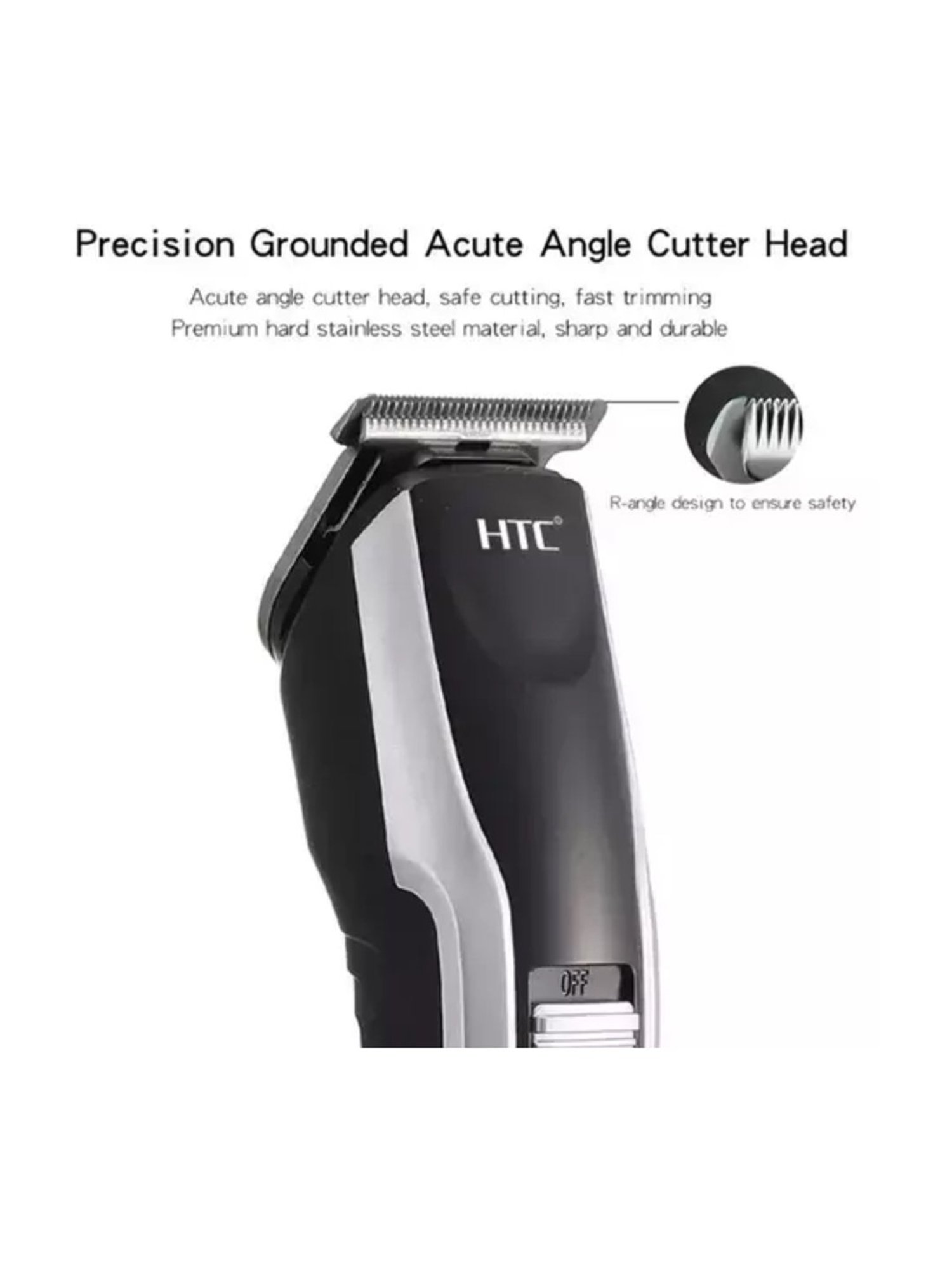 HTC AT-539 Trimmer with 45 min Runtime (Multicolor)