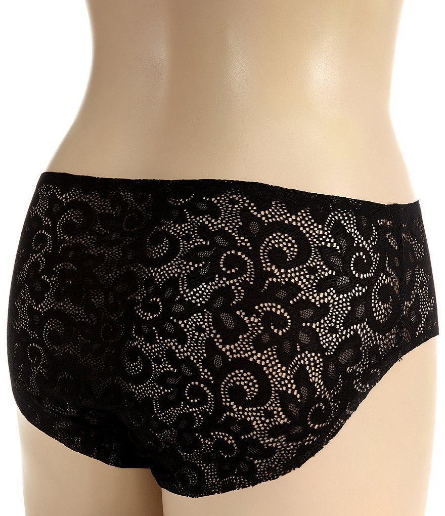 TC Fine Shapewear Allover Lace Hi-Cut Panty