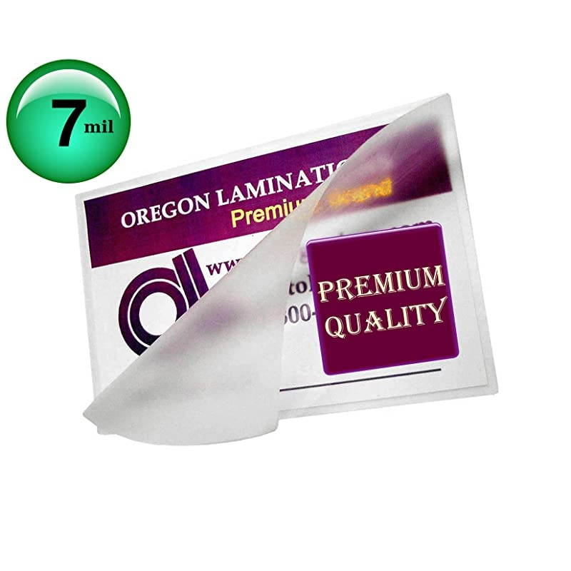 200 Letter Laminating Pouches 7 Mil 9 x 11-1/2 Hot
