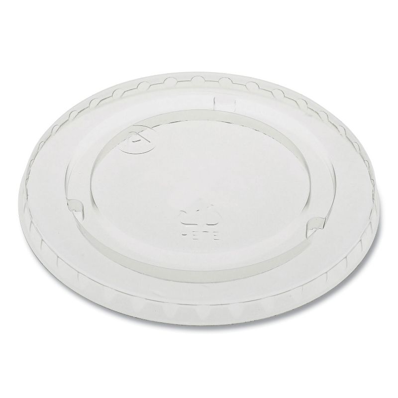 Pactiv EarthChoice Cold Cup Lids with No Straw Hole YLP20CNH