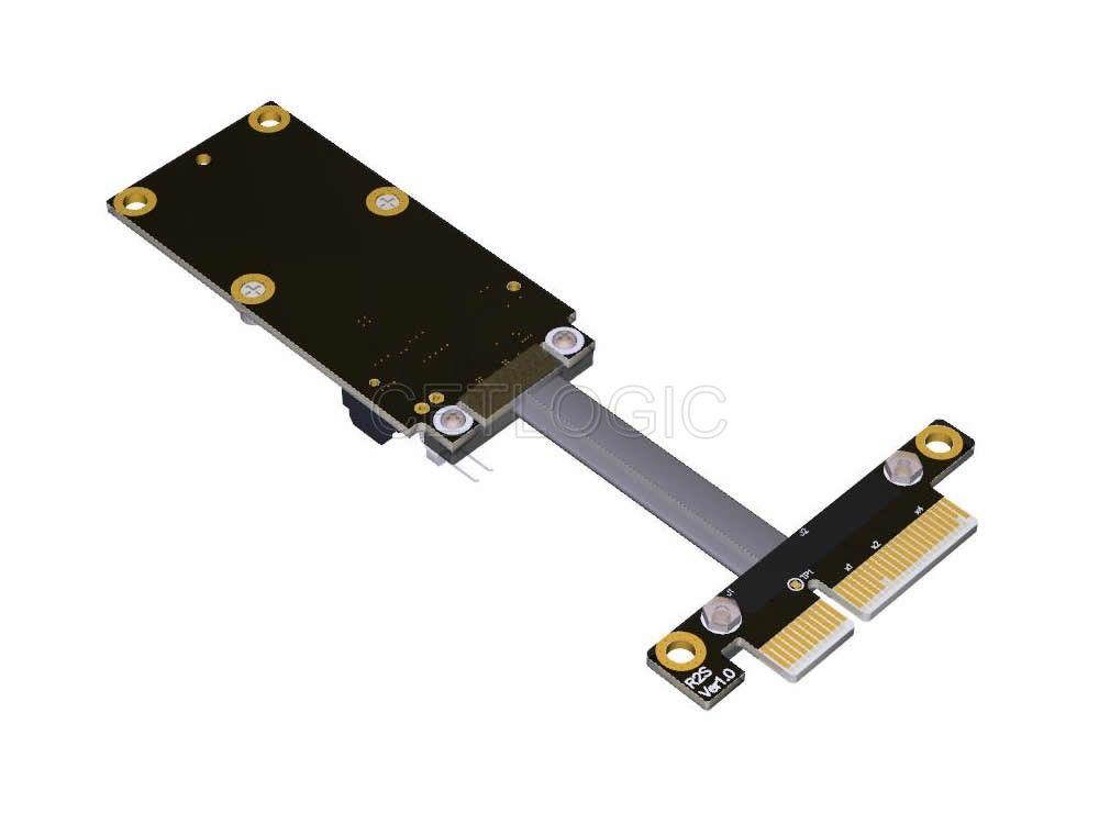 PCIe x4 to mPCIe mini PCIe Adapter Cable 15cm, R26SF