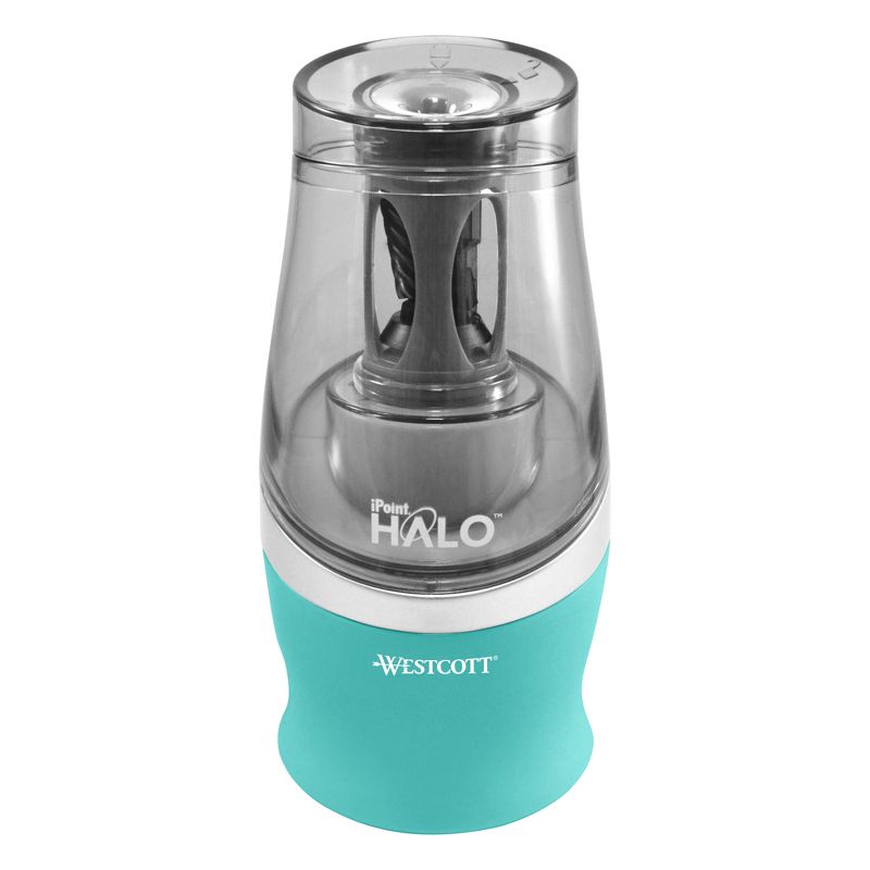 iPoint Halo Pencil Sharpener Electric Sea Foam - Westcott