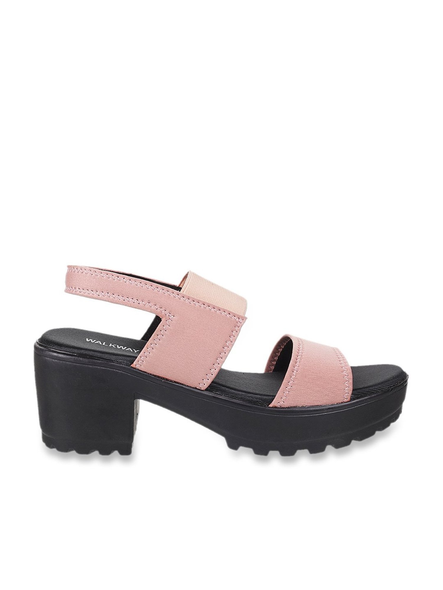 Walkway Women's Pink Back Strap Sandals