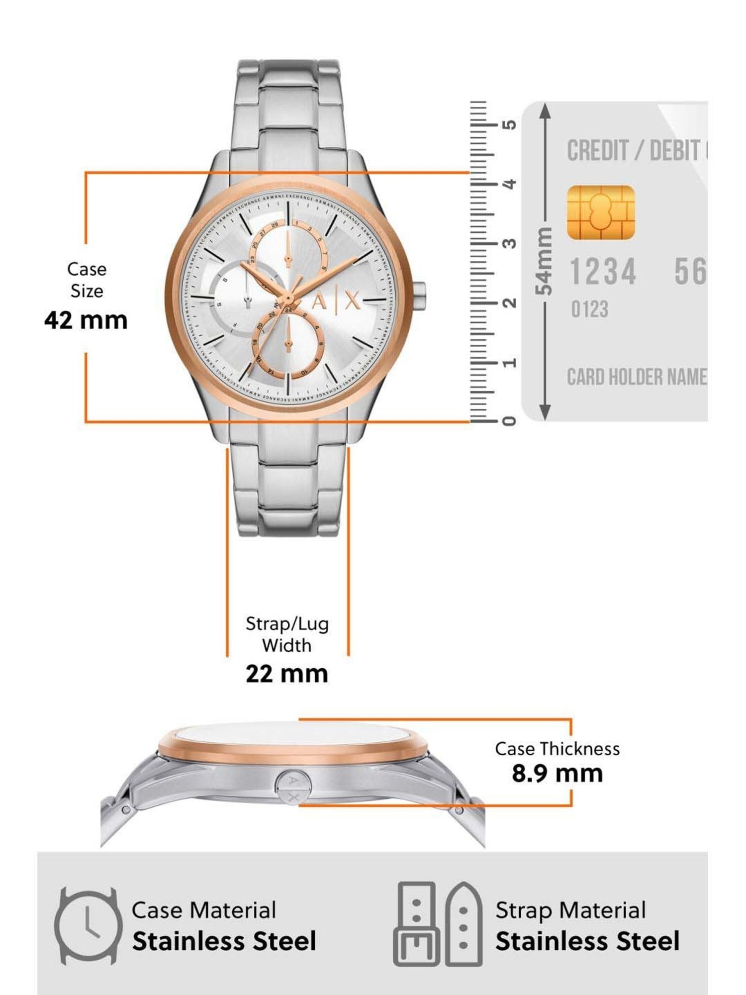 Armani Exchange AX1870 Analog Watch for Men