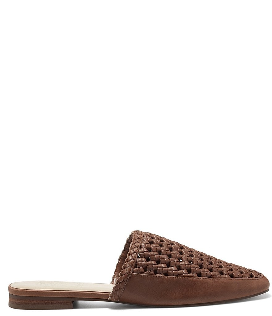 Vince Camuto Pandie Woven Leather Mules