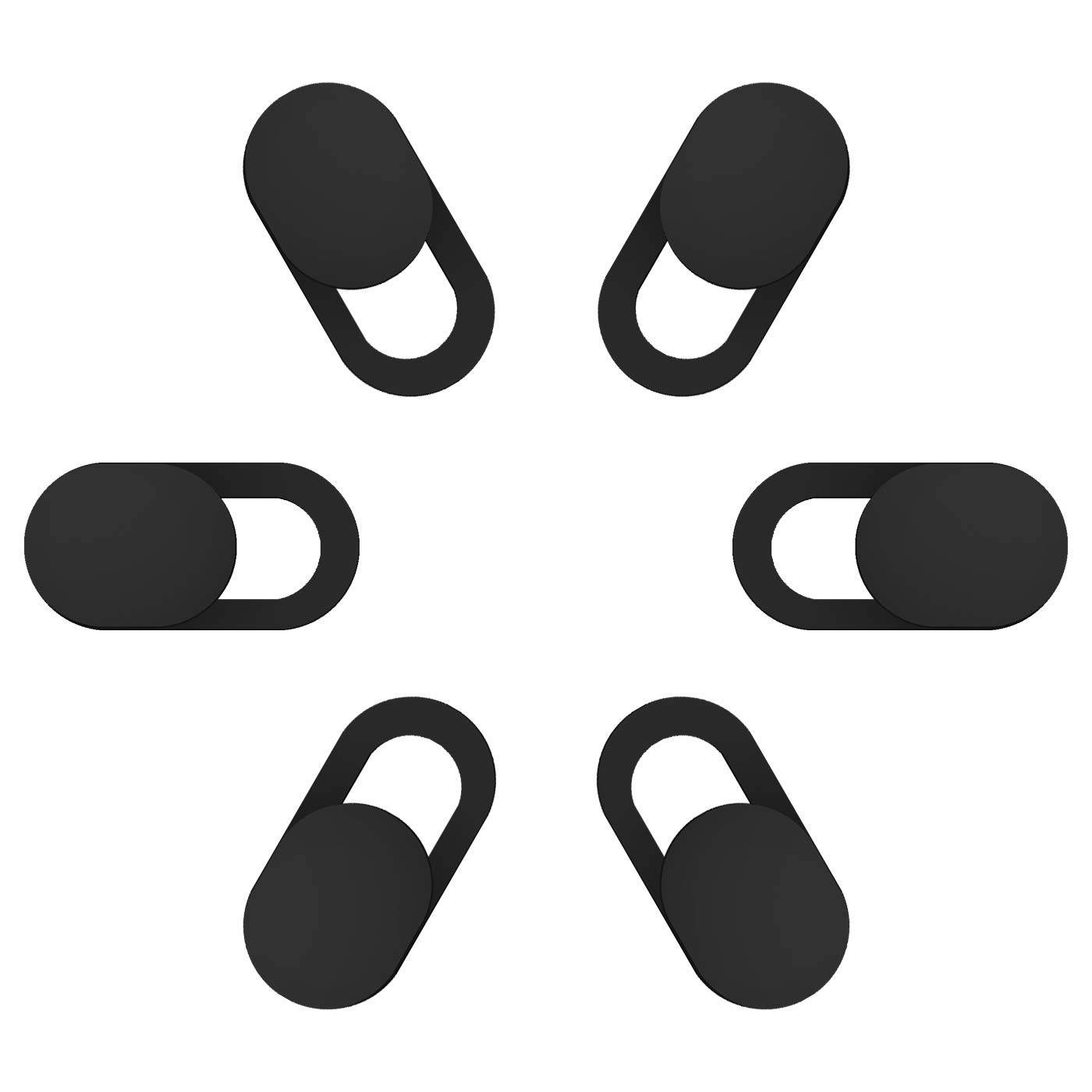 -6PCS-Webcam-Cover-Slide Fit for Laptop-Mac-Computer-MacBook-Air-iPad Stream-Selfie-Privacy-Protection-Covers Bad-Guy-Blocker-Sliding-Camera for Cell-Phone-iPhone-iMac-Web Cam