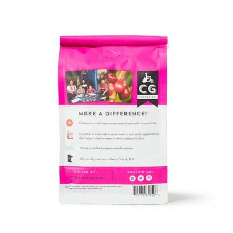 City Girl Coffee Organic Peru Café Femenino Medium Roast Whole Bean Coffee - 12oz