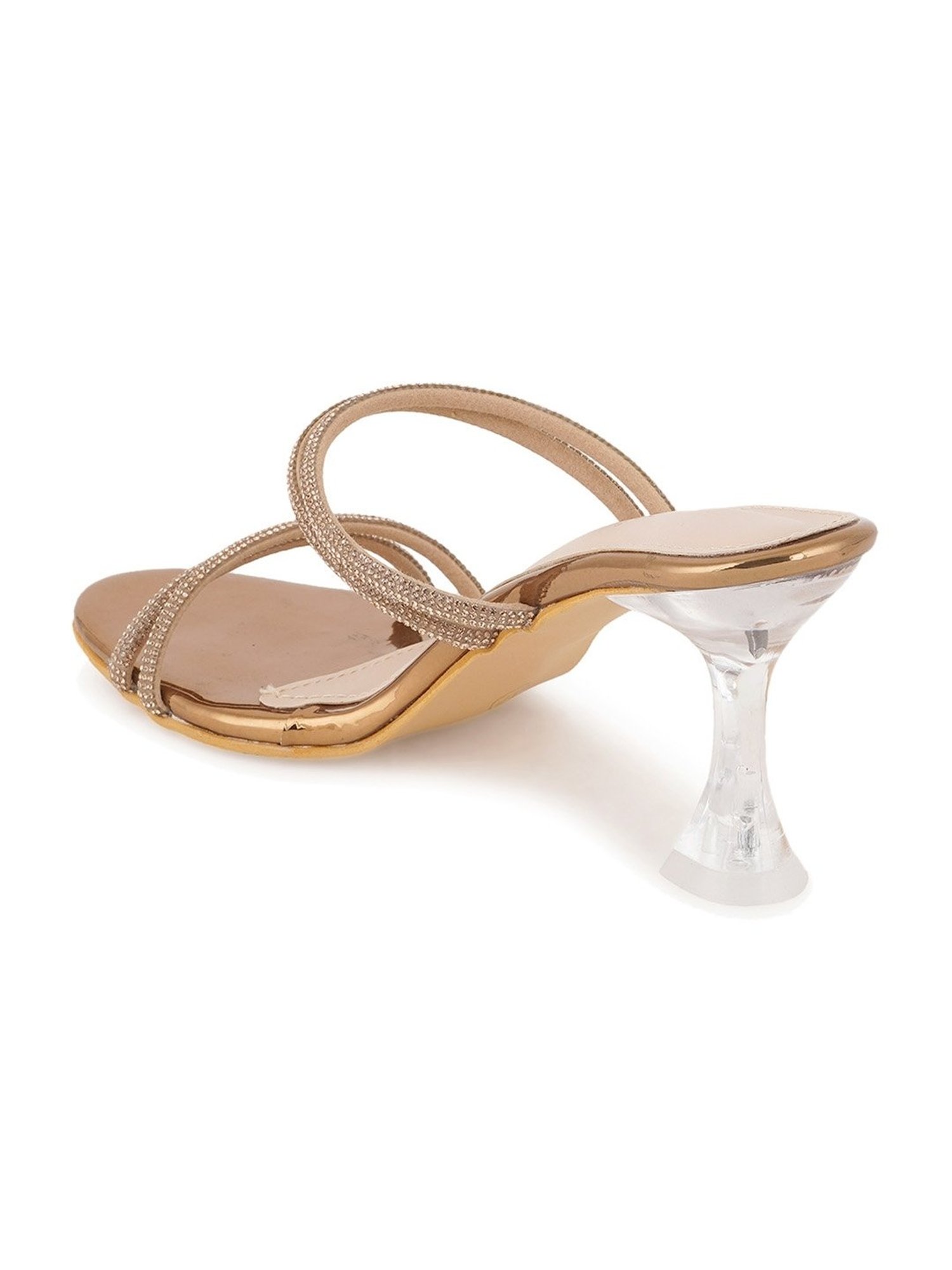 Scentra Women's Copper Ethnic Sandals