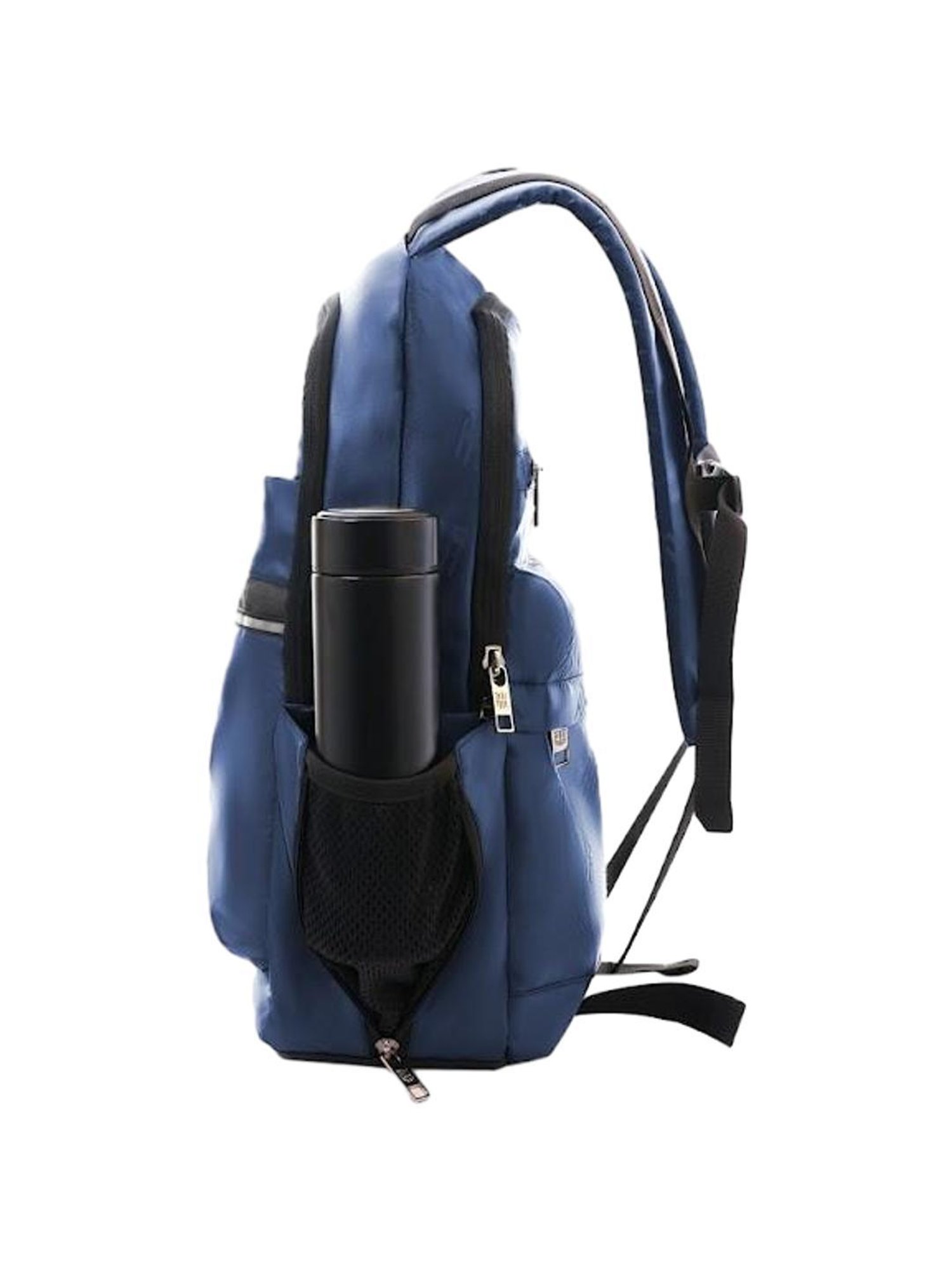THE HOLISTIK Nomad 18.72 Ltrs Navy Blue & Black Large Laptop Backpack
